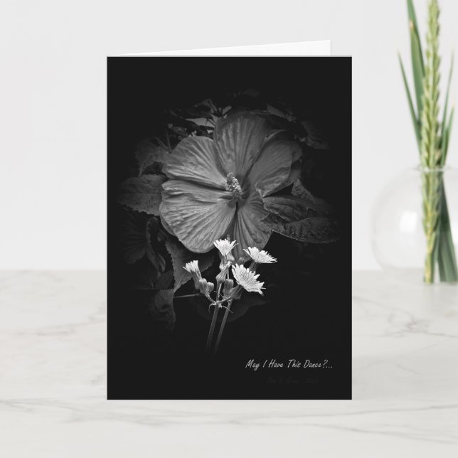 Penser À Vous Carte De Voeux TBW - Romantique (Devant)