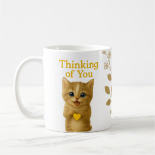 Penser à vous - Cute Kitten Pet Memorial Mug