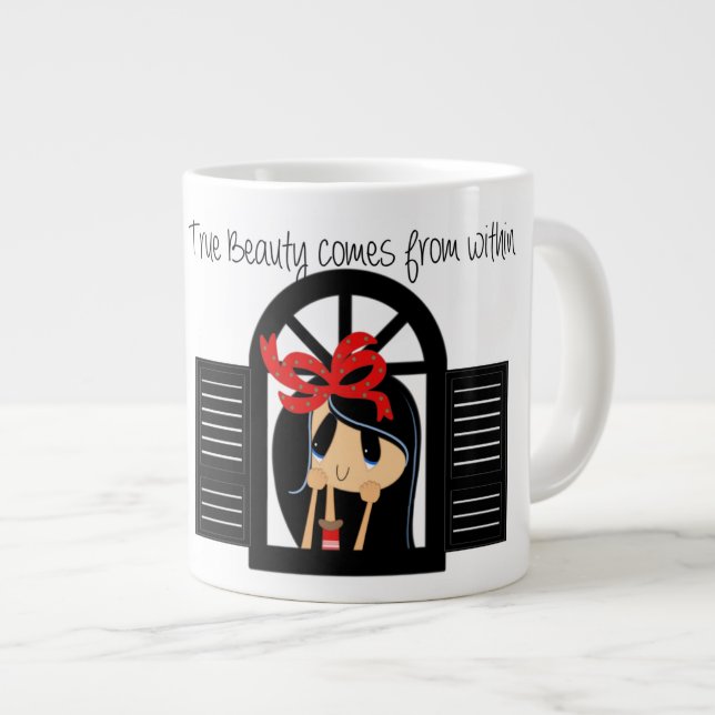 Penser à vous - Jumbo Mug (Devant droit)