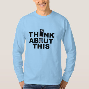 PENSEZ À CE T-shirt à manches longues pour hommes