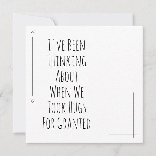 Pensez À Quand Nous Avons Pris Des Hugs Pour Acqui (Devant)