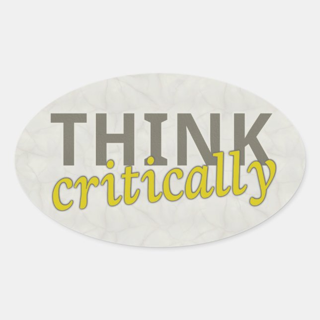 Pensez à Stickers Critique (Devant)