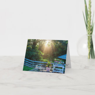 Pensez à votre carte de notes. Carte de correspond