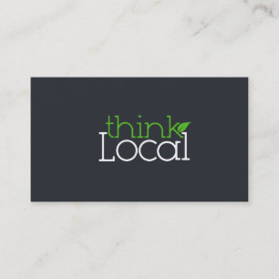 Pensez aux Cartes de visite locaux