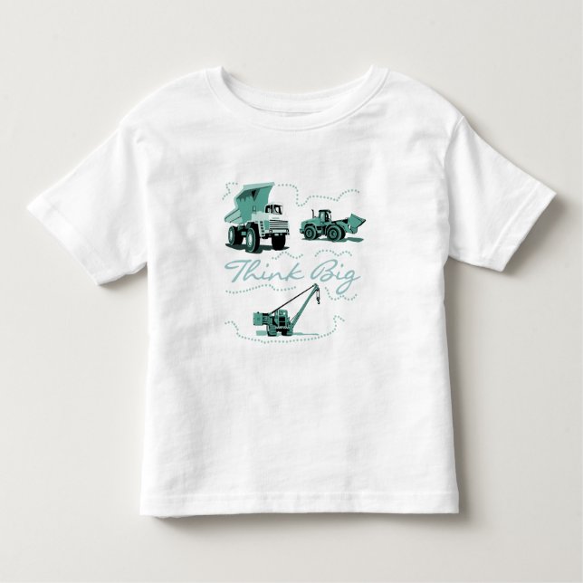 Pensez aux grands T-shirts et cadeaux de construct (Devant)