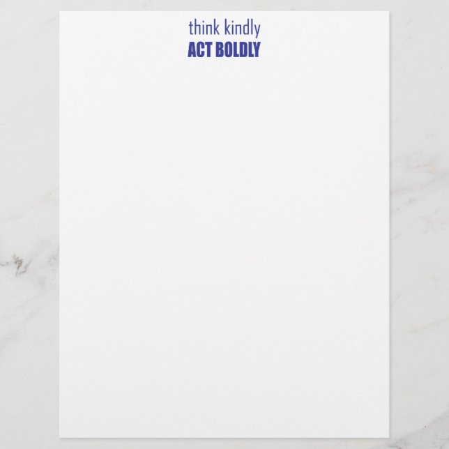 Pensez Bien, Agissez Avec Force (Devant)