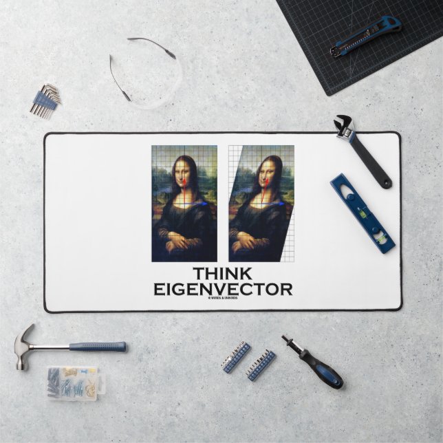 Pensez Eigenector Math Conseils Mona Lisa restauré (Poste de travail)