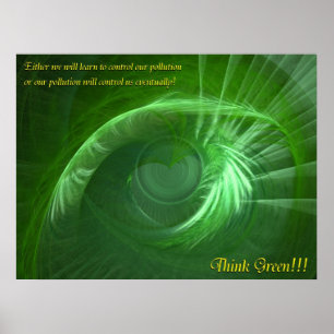 Pensez Green Inspiration Poster