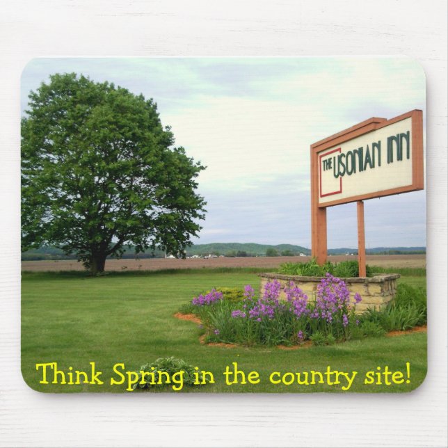 Pensez le ressort - tapis de souris (Devant)