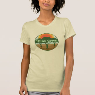 Pensez le T-shirt vert