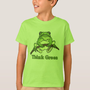 Pensez le T-shirt vert