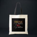Pensez positif, soyez positif Sac fourre-tout"<br><div class="desc">Restez motivé et diffusez la positivité avec notre sac fourre-tout "Think Positive, Be Positive". Ce fourre-tout élégant et pratique est parfait pour transporter vos essentiels tout en vous rappelant à vous et à d'autres d'embrasser un état d'esprit positif. Fabriqué avec des matériaux durables, il est idéal pour faire du shopping,...</div>