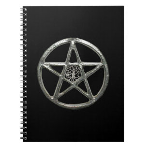 Pentacle Arbre De Vie Carnet Spiral
