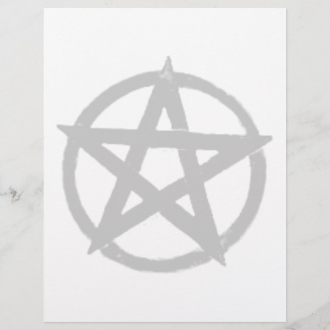 Pentacle noir fixe (Devant)