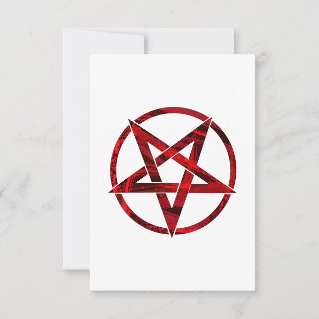 Pentagramme du Diable Rouge (Devant)
