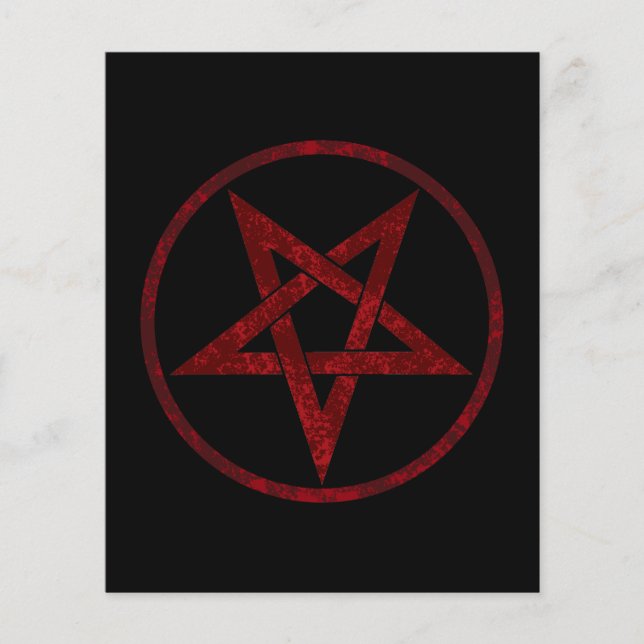 Pentagramme du Diable Rouge (Devant)