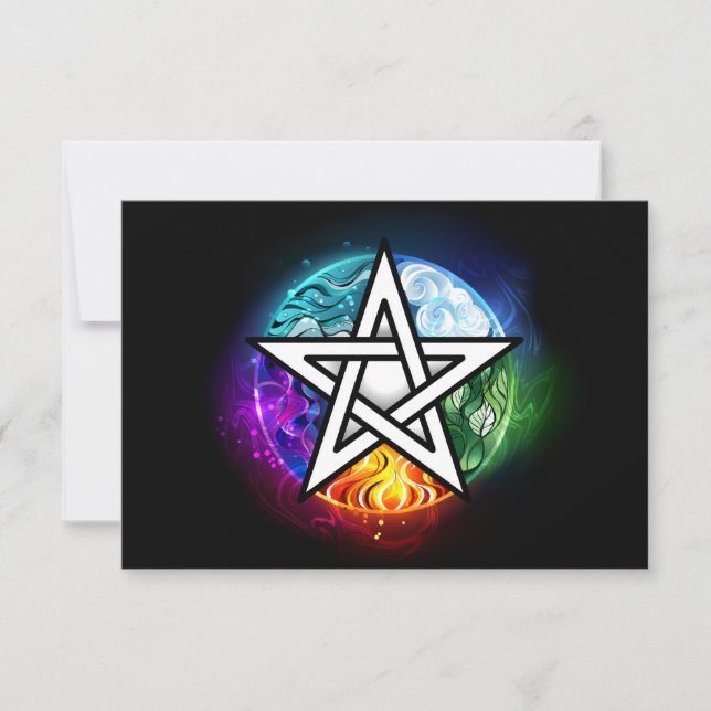 pentagramme du Wiccan (Devant)