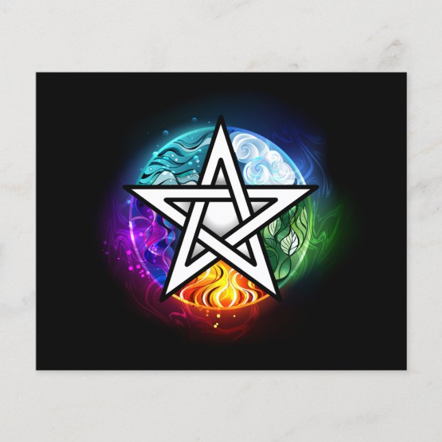 pentagramme du Wiccan (Devant)