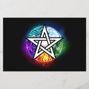 pentagramme du Wiccan