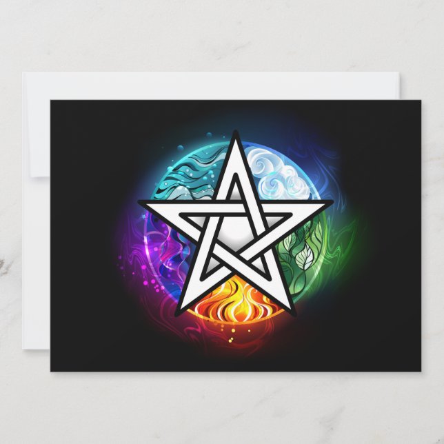 pentagramme du Wiccan (Devant)