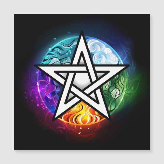 pentagramme wiccan (Devant)
