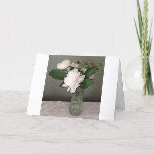 Peonies, carte