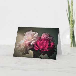 Peonies, carte