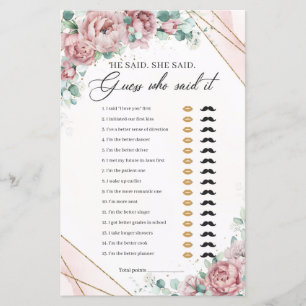 Peonines blanches eucalyptus or Il dit Elle dit