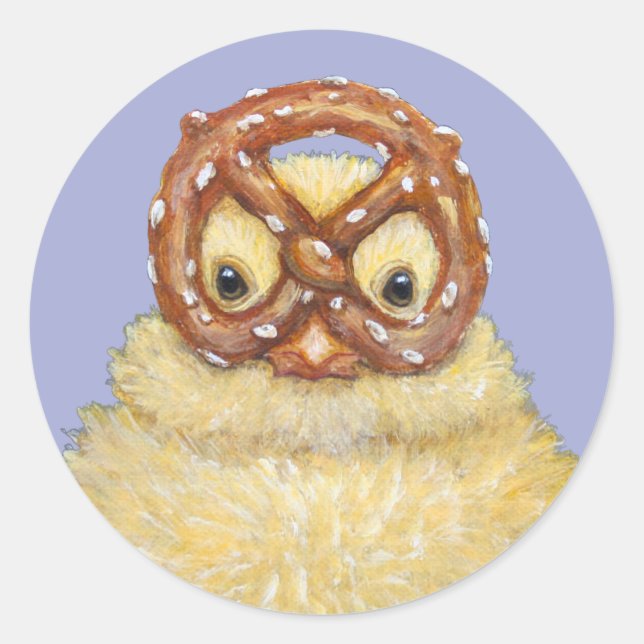 Pep et bretzel autocollant (Devant)