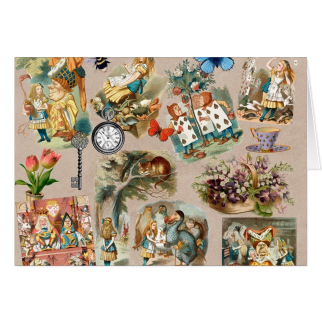 Pépinière Alice Colorée Classique Wonderland 1800 (Devant horizontal)