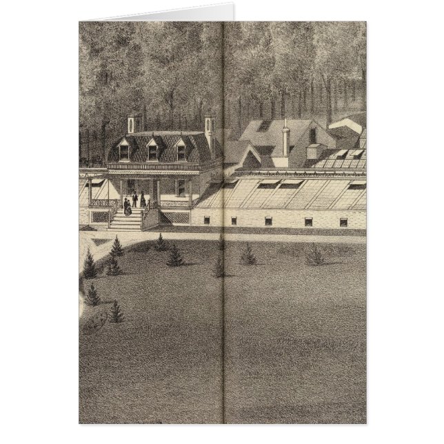 Pépinière et maisons vertes de A Hance & Son (Devant)