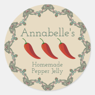 Pepper Jelly Étiquette