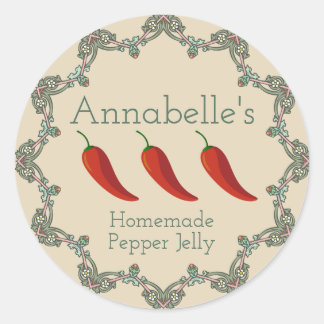 Pepper Jelly Étiquette