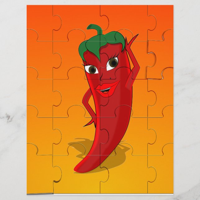 Pepper Rouge Diva Puzzle (Devant)