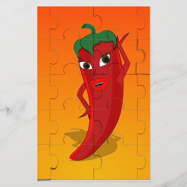 Pepper Rouge Diva Puzzle (Devant)