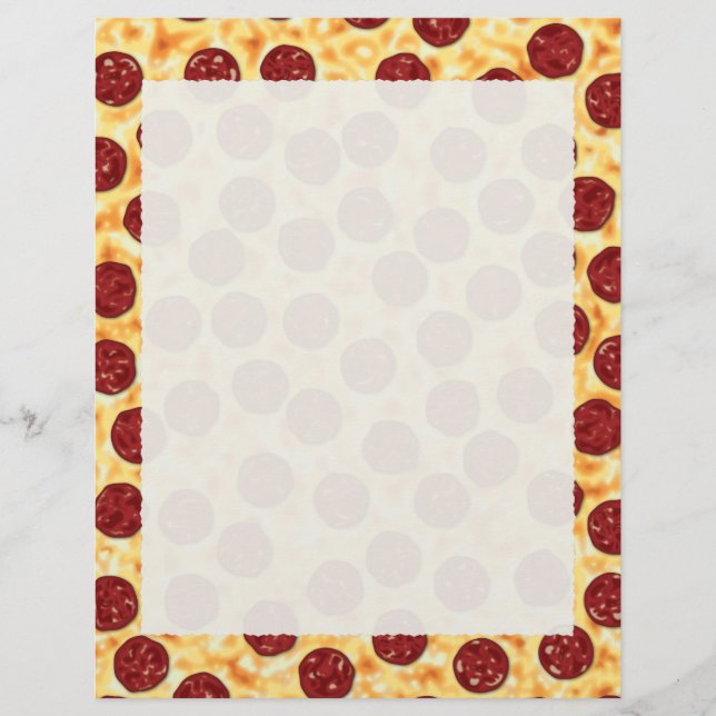 Pepperoni Pizza Motif (Devant)