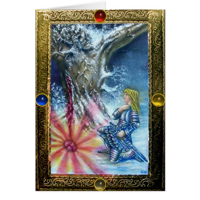 PERCEVATION ET VISION DU SAINT-GRAIL (Devant)