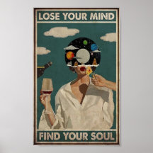 perdez votre esprit trouver votre âme Poster