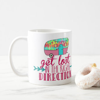 Perdre Dans La Bonne Direction Camping Mugs