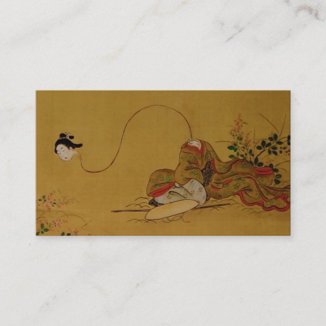 Perdre sa tête ~ Carte de visite (Devant)