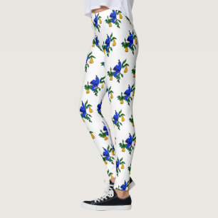 Perdrix Dans Un Arbre À Poires Leggings