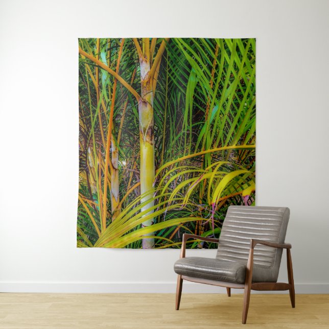 Perdu dans la Tapisserie Areca Palms (En situation)