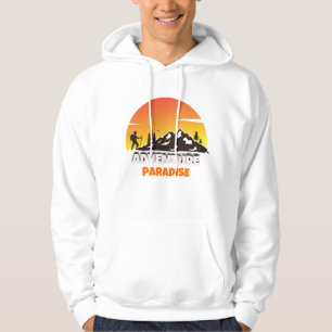 Perdu dans le Sweat - shirt à capuche de la nature