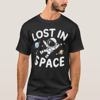 Perdu en T-shirt de l'astronaute spatial