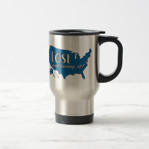 Perdu et l'aimant ! Tasse de voyage