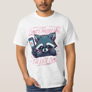 "Perdu, mais pas seul - T-shirt drôle