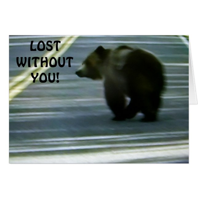 PERDU SANS VOUS ! (Devant horizontal)