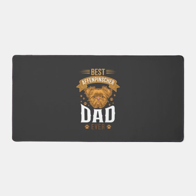 Père Affenpinscher empreintes de pattes de chien v (Recto)