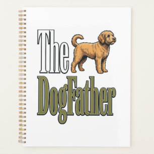 Père Chien Gravure Vintage Design pour Amateur de