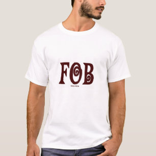 (Père de jeune mariée) brun FOB de T-shirt